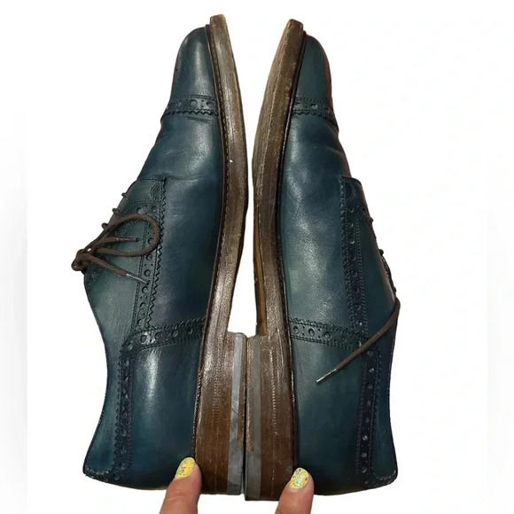 Gucci AUTHENTIC mens green shoes size 7 - Picture 6 of 11